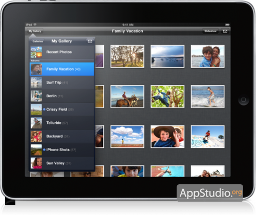 Обновлённое приложение MobileMe Gallery: теперь на русском и для iPad Gallery newspost 500x420