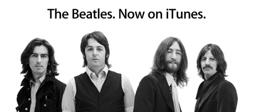 Сюрприз Apple: Дискография The Beatles в iTunes Store :(( beatles 500x221