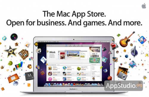 Mac App Store ждёт посетителей! macappstore1 500x325