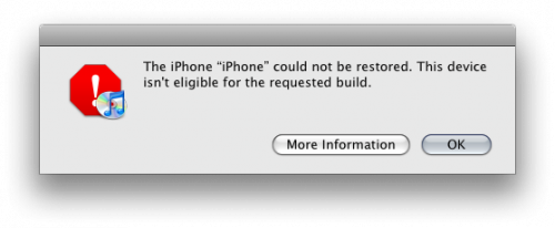Для iOS 5 откат прошивки будет невозможен imgsnap1 500x206