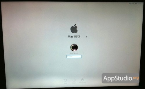Новый экран логина в свежей сборке Mac OS X Lion new login screen 9to5mac 500x307