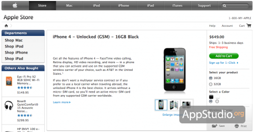 В США начинаются продажи официально разлоченных iPhone 4! unlocked2 500x261