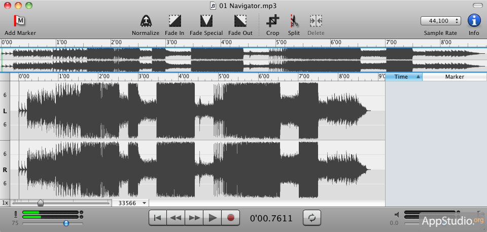 аудиоредактор для Mac Os - фото 10