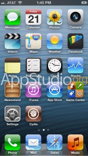 Иконка Cydia на iPhone