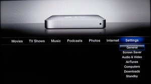 Интерфейс Apple TV