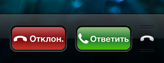 Телефон в iOS 6