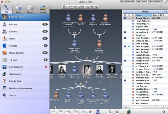 MacFamilyTree