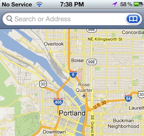Google Maps в iOS 6