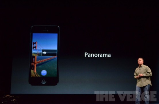Панорамная съёмка в iPhone 5