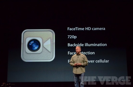 FaceTime-камера в iPhone 5