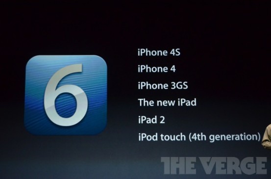 19 сентября состоится релиз iOS 6