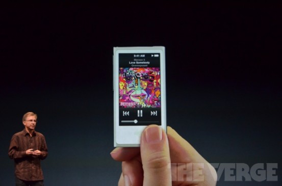 Новый iPod nano с кнопкой Home