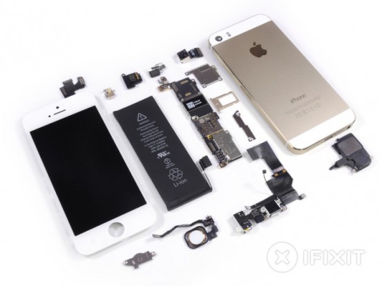 Разборка iPhone 5s в iFixit