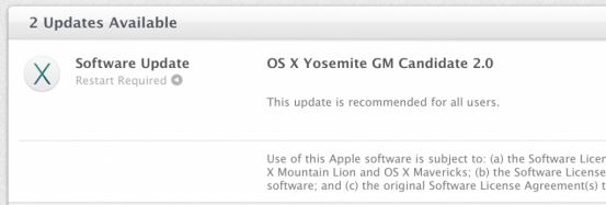 OS X Yosemite GM 2.0