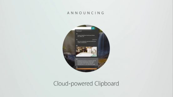 cloud Powered clipboard